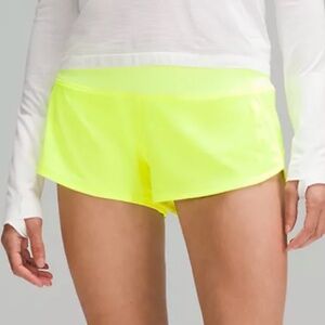 Lulu Lemon Low Rise Running Shorts